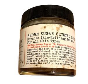 C O Bigelow Brown Sugar Crystal Face Polish Original Formula & Packaging NEW 4oz